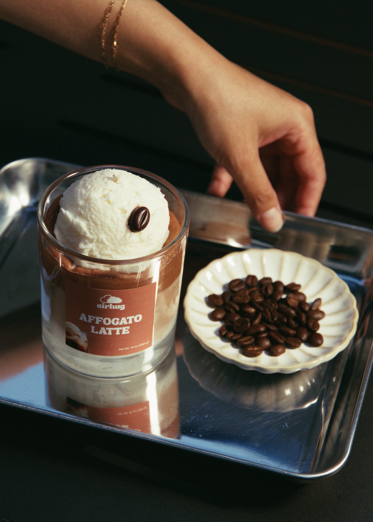 Affogato Latte Candle