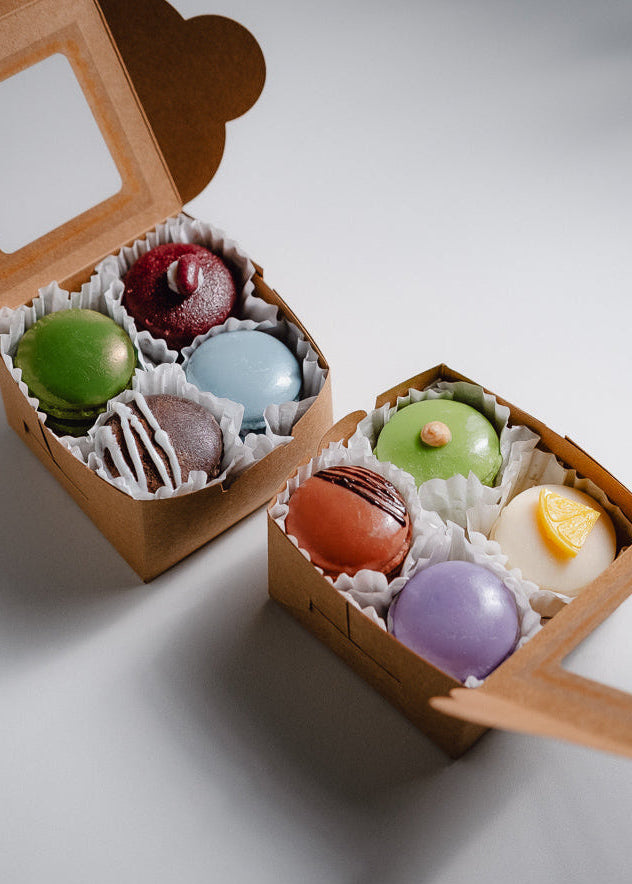 Macaron Wax Melt Set (Box of 4)